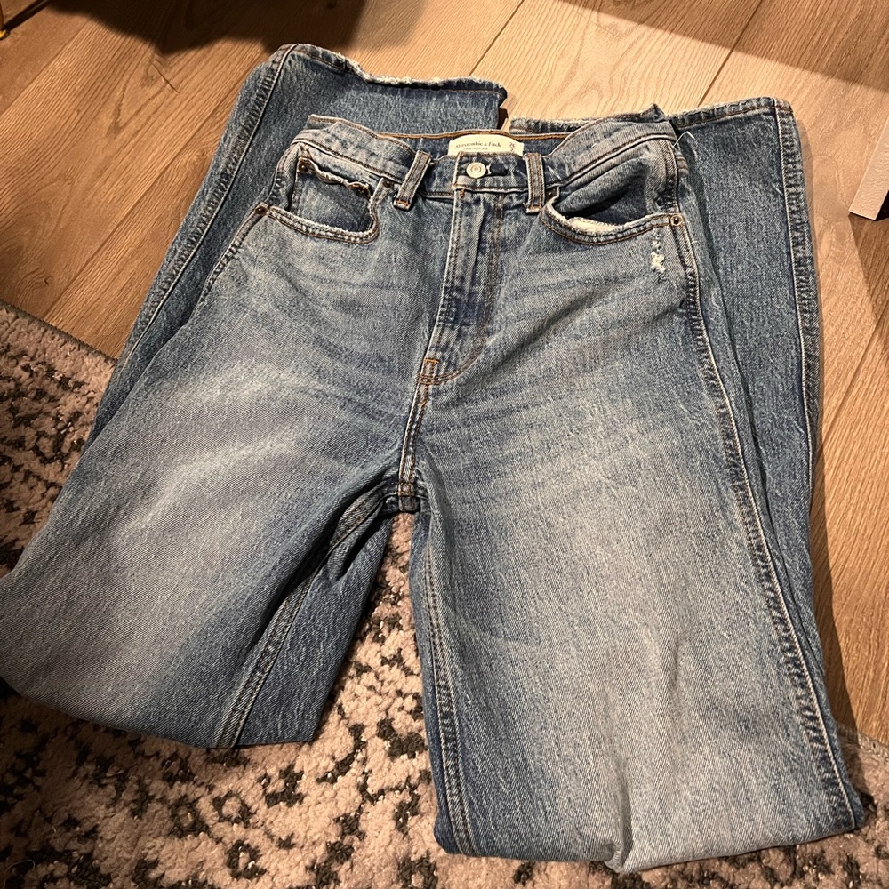 Abercrombie ultra high rise jeans